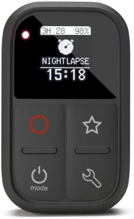 REYGEAK Smart WiFi Remote Control for GoPro Hero 11/10/9/8/MAX, Waterproof Dust Proof with OLED Display Magnet Charger Port Hand Strap for Hero 10/9/8/MAX Accessories