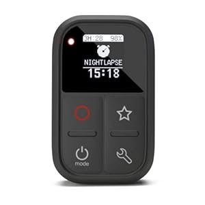 REYGEAK Smart WLAN Fernbedienung für GoPro Hero 10/9/8/7/6/5/4/MAX, wasserdicht staubdicht mit OLED Display, Magnet-Ladeanschluss, Handschlaufe für Hero 10/9/8/7/6/5/4/MAX Zubehör