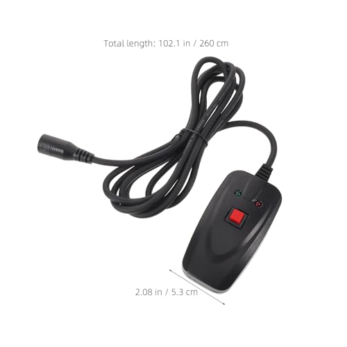 Controlador remoto por cable para máquina de humo, 2 piezas, negro, para bodas, fiestas, DJs y espectáculos en vivo miniatura 7