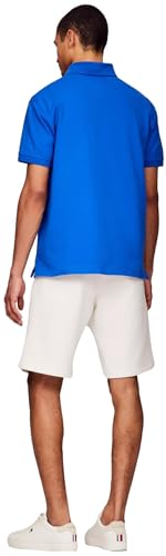 Image of Tommy Hilfiger Men's Short Sleeve Cotton Pique Polo Shirt in Regular Fit 2024 Collection