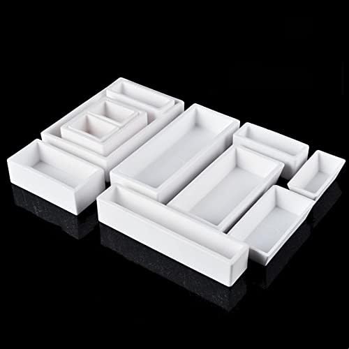 99% Alumina Crucible - High-Temperature Resistant Porcelain for Lab & Industrial Use - Durable, Heat-Resistant, Ideal for Melting & Heating Materials - 1 Piece
