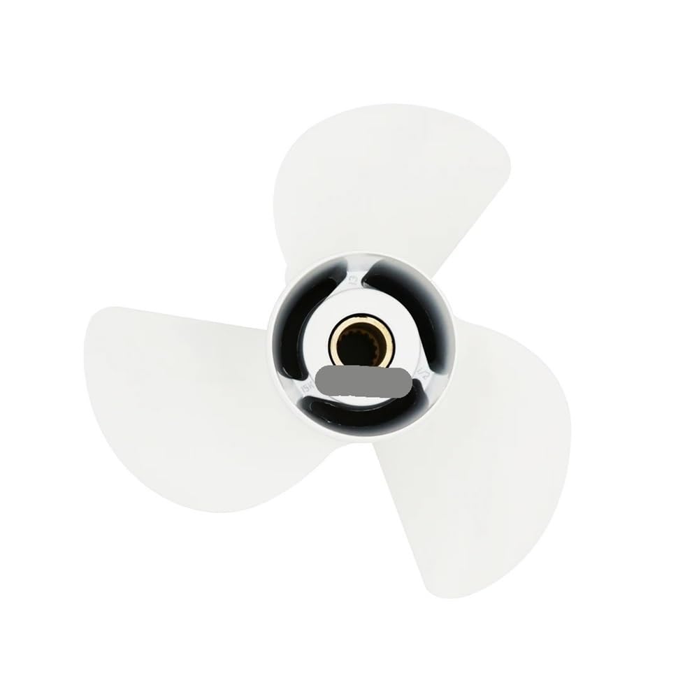 Hélice en aluminium 13 1/2x15-K pour moteurs de bateaux 60 à 115 CV réf 6E5-45947-00-EL