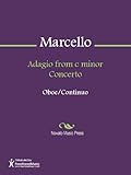  Adagio from c minor Concerto Sheet Music (English Edition)