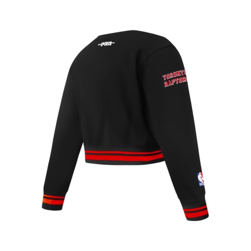Image of Pro Standard Big Girls NBA Retro Classics Fleece Crewneck Sweatshirt