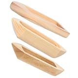 Options de présentation créatives : cet ensemble de petits bateaux en bois offre de multiples possibilités d’agencement. vous pouvez exposer les maquettes de canoës miniatures en bois brut individuellement ou en groupe pour un effet décoratif. ces bateaux miniatures peuvent également servir de décoration