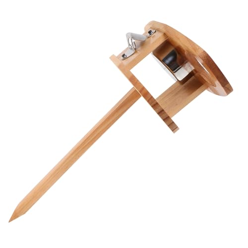 Table à vin pliante Hemobllo avec support de verre portable pour aliments et collations - 2