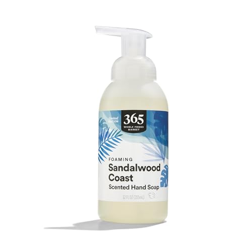 365 by Whole Foods Market Foaming Hand Soap Sandalwood Coast 12 Fl Oz