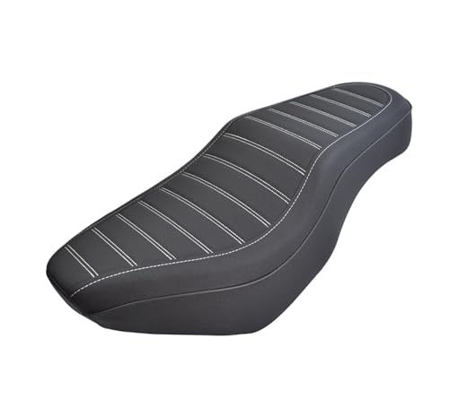 Housse de Selle Monobloc Moto Rebel CM 1100 Finition Glisse Passager Avant Noir