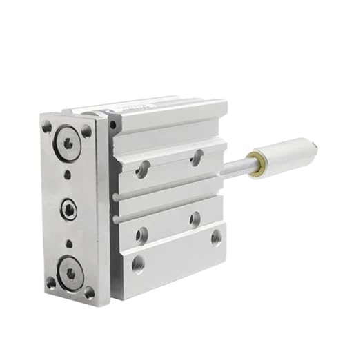 Guía compacta de tres ejes para cilindro neumático estable MGPM32 con carrera ajustable 4