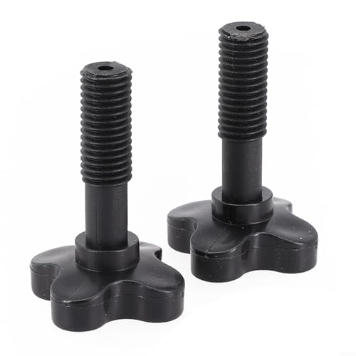 UTTASU Viti di fissaggio per tettuccio in plastica nera e durevole per sedie a dondolo, 1224527472