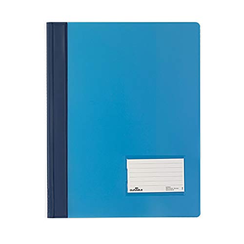 Durable Schnellhefter Duralux, Din A4, Blau-Transluzent