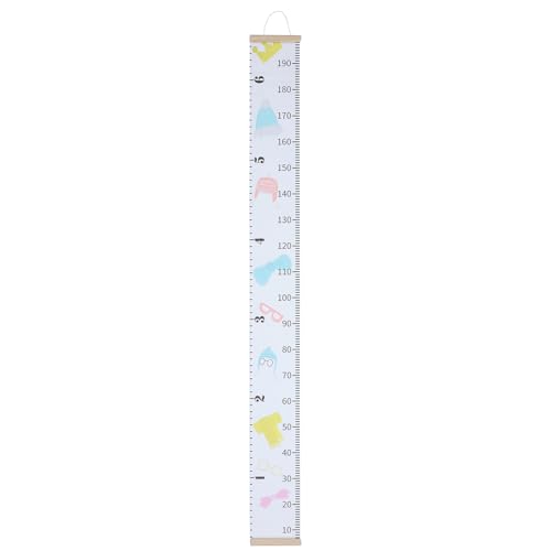 Medidor de altura infantil para decorar el dormitorio con motivos de tela animados