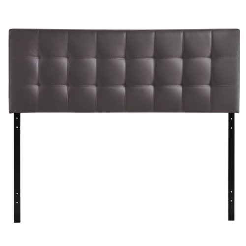 Modway Lily Tufted Faux Leather Upholstered Queen Headboard In Brown #TOP1