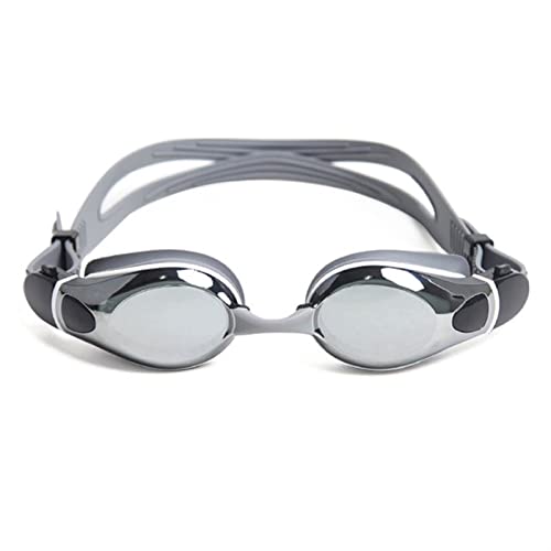 Lunettes de nage en silicone réglables : oubliez la buée et l'eau