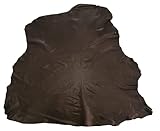 100% PIEL NATURAL: Pieles de Cuero Curtido y Teñido. Recomendados para cualquier tipo de manualidad, DIY art and crafts y reparación de artículos de piel