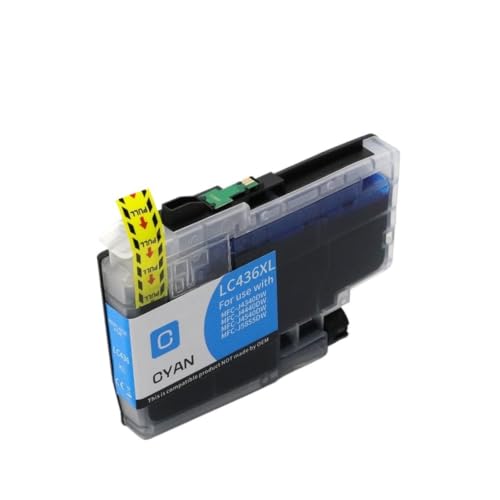 Cartouche LC436XL Cyan pour Brother J4340DW, la solution contre les impressions pâles