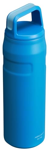 Image of Stanley IceFlow Cap and Carry Water Bottle | Wide Mouth Twist Lid | Lightweight & Leakproof for Travel & Sports | Insulated Stainless Steel | BPA-Free
