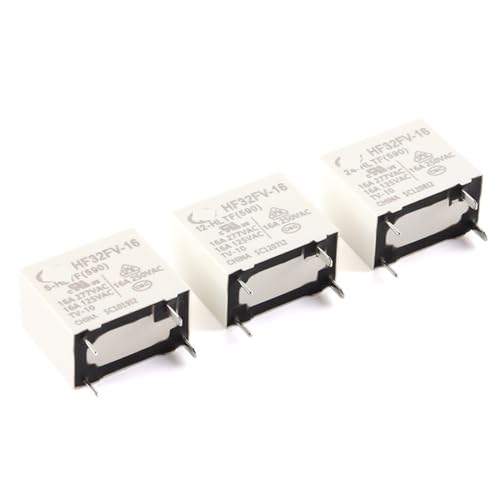 Relé 4P 12VDC 24VDC HF32FV-16-24-HTF interruptor circuito PCB 2