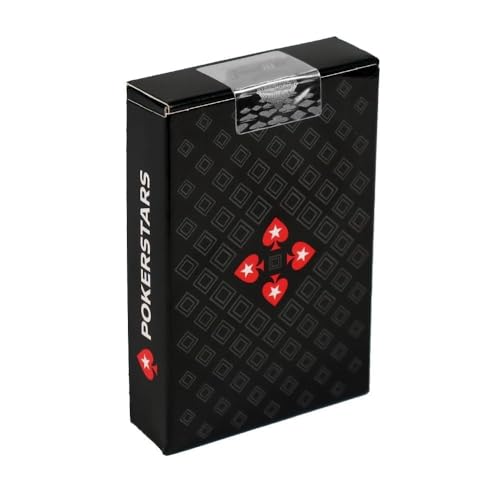 Black Diamond Fade Spielkartendeck - 100% Plastik-Pokerkarten mit zweifarbigen Farben - Langlebig und wasserdicht - Premium-Deck für Texas Hold'em, Heimspiele und Sammler – Bild 4