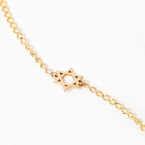 Gelin Star of David Bracelet in 14k Solid Gold3