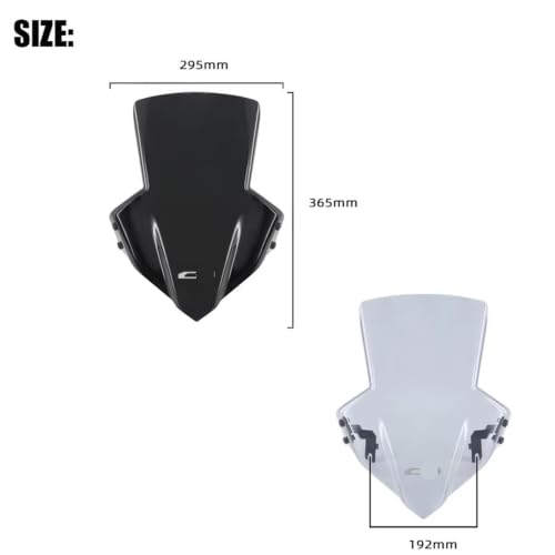 Déflecteur de vent CB650F contre la fatigue cervicale du motard - 6