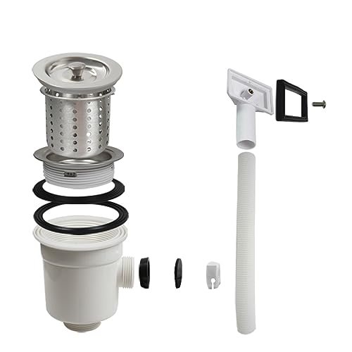 Kit colador para desagüe de acero inoxidable para fregadero miniatura 3