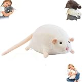 bambole ratti storia Supporto confortevole: questo peluche a forma di topo paffuto è più di un semplice giocattolo; questo cuscino in peluche è progettato per fornire comfort emotivo, rendendolo la scelta perfetta per coccolarsi prima di andare a letto o rilassarsi. Il suo tocco morbido porta calore e un senso di sicurezza agli adulti.