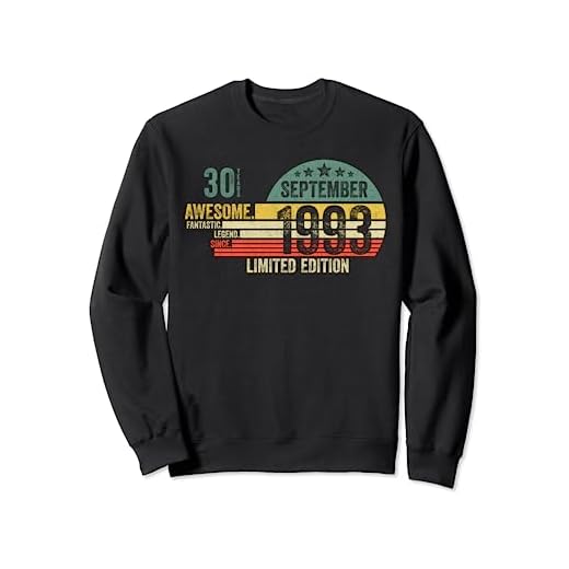 30 cumpleaños impresionante, leyenda desde Septiembre 1993 Sudadera