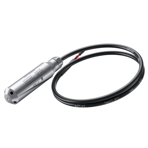 Capteur de niveau de liquide hydrostatique transmetteur 4-20mA transducteur 24V câble 5m