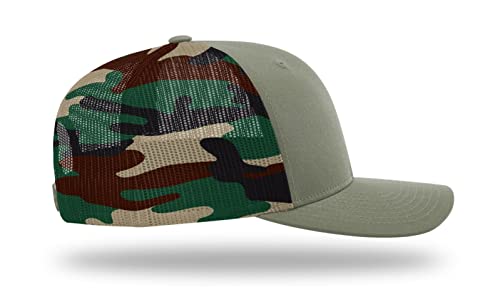 Image of Richardson 112 Trucker Hat - Premium Adjustable Snapback Hat - Structured Six Panel Richardson Blank Caps