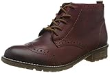 Echtes Leder Remonte Damen R3322 Chukka Boots, Rot Vino 35, 39 EU