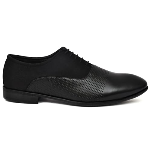 Black-Formal-Leather-Shoes-for-Men-Perforated-Design