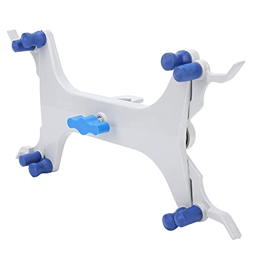 Aluminum Burette Clamp Titration Clip Dual Burette Aluminum Butterfly Clip Titration Stand Accessories Buret Clamp Aluminium Aluminum Rubber Holder Accessory