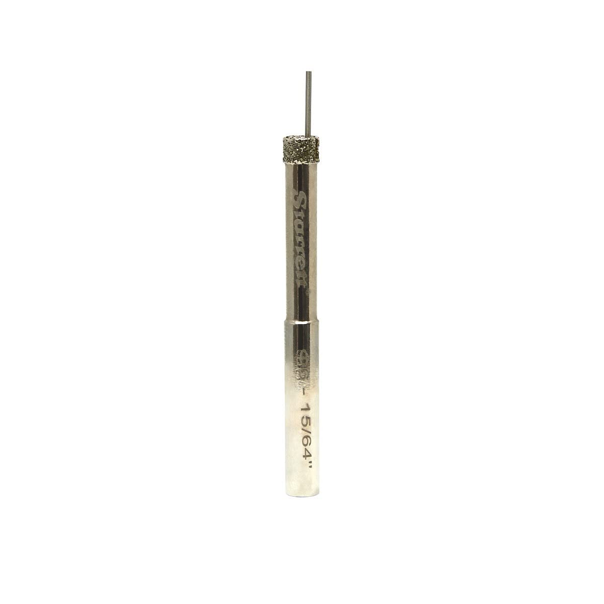 Starrett Diamond Grit Hole Saw 6mm - For Ceramic, Tile, Brick, Glass, Marble, Slate, Stone, Porcelain