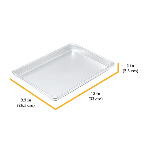 Chicago Metallic Commercial Ii Traditional Uncoated Small Jelly Roll Pan, 12-1/4 By 8-3/4-Inch #TOP1