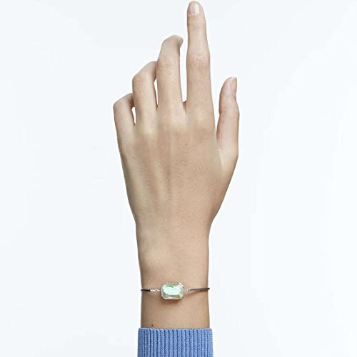 Swarovski Orbita bracelet, Octagon cut crystal, Multicolored, Rhodium Finish2