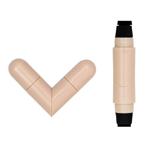 Rotatable Eyeliner Stamp Set - Quick Shaping Tool with Left/Right Eye Marked, Smudge-Proof & Long-Lasting, Ready to Use, Flawless Winged Eyeliner for Beginners & Makeup Enthusiasts (Black)