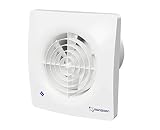 National Ventilation MON-S100T Monsoon 'Silence' Extractor Fan 4 Inch / 100mm (T...