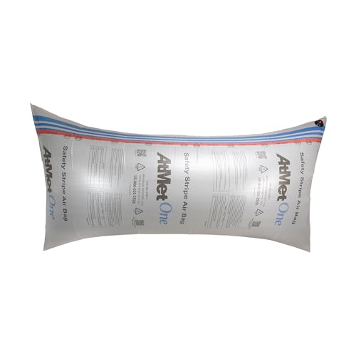 Image of Dunnage Airbags 36 inch x 72 inch - USA-Made Inflatable & Reusable Woven PP Dunnage Bags AtMet - Prevent Cargo Movement & Damage, Shipment Stabilizer for Pallets, Crates & Barrels by IDL Packaging