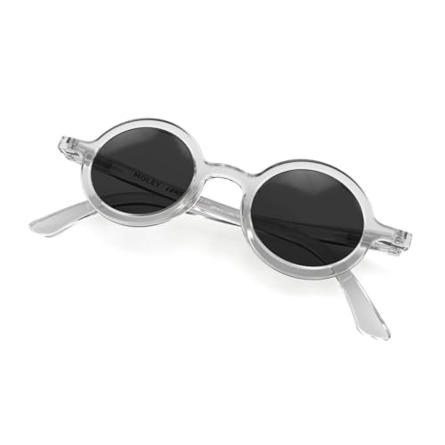 Image of LONDON MOLE Moley sunglasses | Cool round shaped glasses | Men's Women's Unisex | Spring hinges