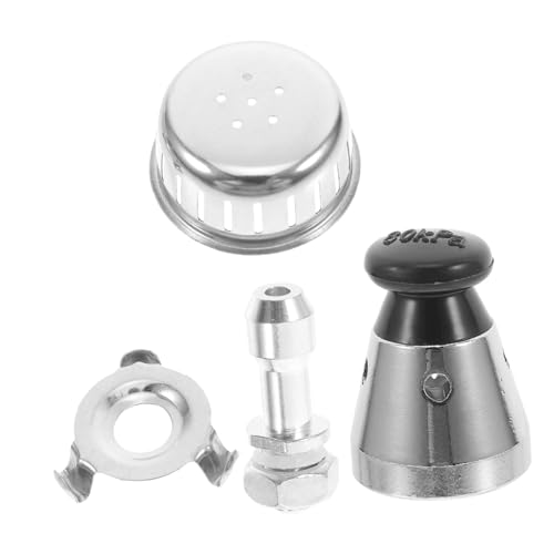 Kit de repuestos para olla a presión Angoily con junta, tubo de ventilación y cubierta de quemador de aleación de aluminio miniatura 1