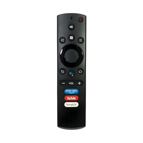 Image of Upix Compatible Kodak Smart TV LCD /LED Remote No. 1309 | with Voice | YouTube & SonyLiv Function | Exactly Same Remote Will Only Work | Pairing is Required
