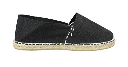 Alpargatus  Espadrillas Classica Piatta, Uomo Nero Size: 45 EU