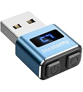 meatanty Metal Tiny Mouse Jiggler, USB Mouse Mover Undetectable, Automatic Wiggler with Screen, 3...