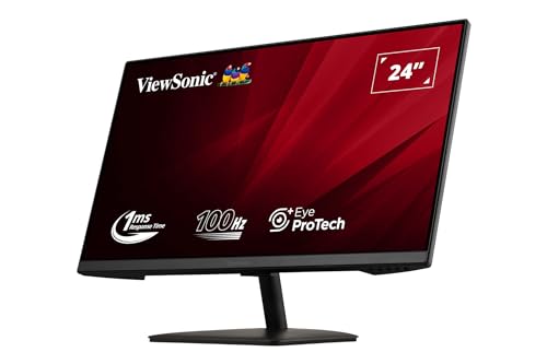 VA2408-MHDB Monitor LED IPS SuperClear FHD da 24" con VGA, HDMI, DipsplayPort, USB, altoparlanti - Monitor - Immagine 1