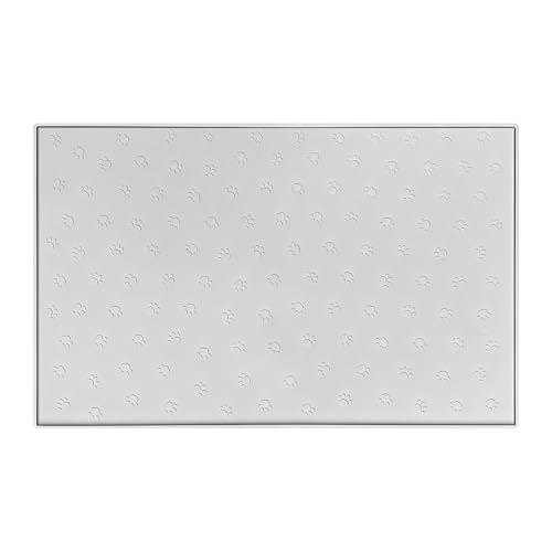 Pryzmax Napfunterlage Katzen, Hundenapf Unterlage, Hunde Futtermatte Katzennapf, Futterunterlage Katzenfutter, Katzenmatte Futter, Fressnapf Silikonmatte, Futternapf Matte, Haustier Futtermatten