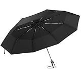 Sintu 折りたたみ傘 ワンタッチ自動開閉 大きいサイズ 軽量 【撥水加工×紫外線防止 晴雨兼用】 おりたたみ傘 メンズ 傘 折り畳み傘 丈夫 耐風 撥水 コンパクト 梅雨対策 日傘 UVカット 紫外線遮蔽 男女兼用 8本骨 収納ポーチ付き 直径103cm/軽量380g