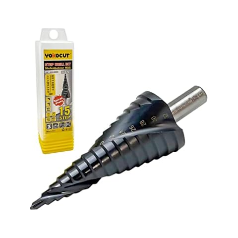 YOKOCUT Cobalt Step Drill Bit for Metal Cover
