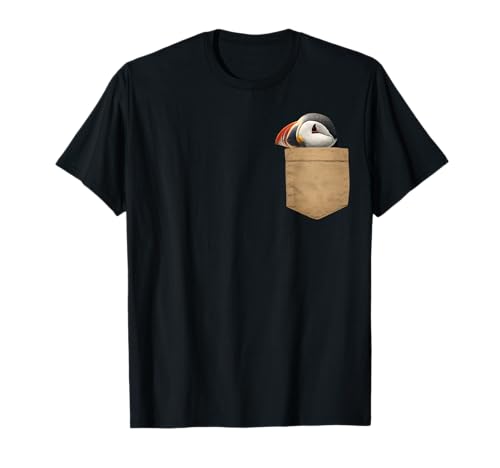 Puffin Lover Shirt Gift Puffin in my your Pocket T-Shirt