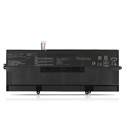 K KYUER C31N1824 Battery for Asus Chromebook Flip C434 C434T C434TA 2-In-1 Convertible 14-inch m3-8100Y m5-8200Y C434TA-E10013 C434TA-E10009 C434TA-AI0041 C434TA-AI0032 C434TA-AI0029 C434TA-AI0362